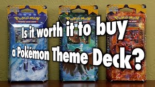 PKMTCG  Is it worth it to buy a Pokémon TCG Theme Deck [upl. by Lennox161]