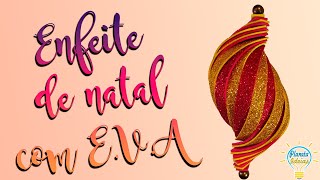 Ideia de Enfeite de natal com Eva [upl. by Araiet]