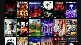 XBOX Game Pass Ultimate All Games December 2023 [upl. by Naivaf]