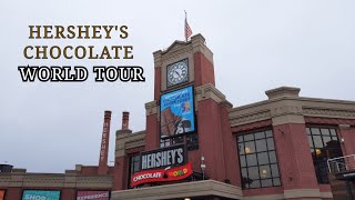 Hersheys Chocolate world  Chocolate Factory tour  PA [upl. by Neyuq918]