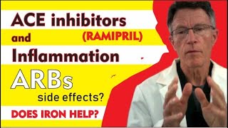 ACE Inhibitors ramipril and inflammation Arbs side effects cough angioedema Does Iron help [upl. by Rosenwald823]