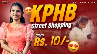 KPHB Street ShoppingHyderabad’s Cheapest Market [upl. by Eseuqcaj]