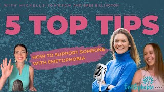 5 TOP TIPS  How to support someone with Emetophobia [upl. by Azeret]