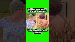 Vicki Lawrence MAKES Carol Burnett LAUGH UNEDITED carolburnett vickilawrence 1970s funny [upl. by Dowd]