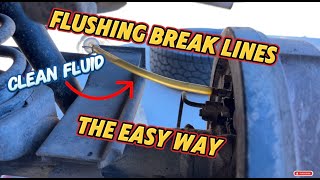 How to bleed break lines [upl. by Ebag]