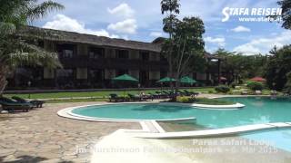 STAFA REISEN Hotelvideo Paraa Safari Lodge Uganda [upl. by Nowd]