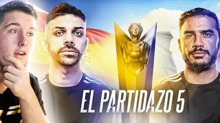 REACCIONANDO AL PARTIDAZO DE YOUTUBERS 5  ESPAÑA VS FRANCIA [upl. by Yemarej]