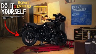 TALLER de MECÁNICA BÁSICA X ROYAL ENFIELD PT1 T318  NVR MOTO [upl. by Rialb]