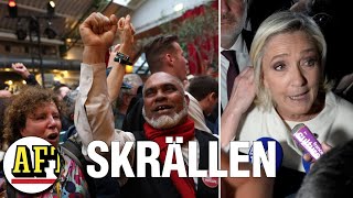 Skräll i franska valet – politiskt kaos väntar [upl. by Letsirhc]