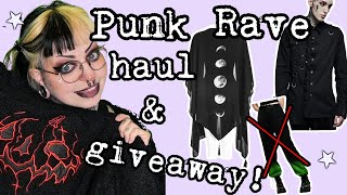 Goth PunkRave Haul amp Giveaway  Emily Boo [upl. by Maure]