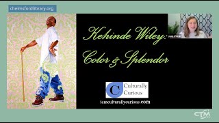 Library Hour Kehinde Wiley Color amp Splendor [upl. by Baalman]