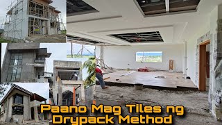 Paano Mag tiles gamit ang Drypack method at Bakit  Project Update [upl. by Baniaz]