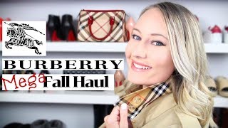 Burberry Mega Fall Haul  AmandaRaeRevue [upl. by Russom]