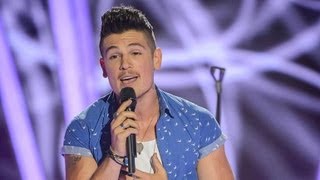 Michael Paynter Sings Somewhere Only We Know The Voice Australia Season 2 [upl. by Bock]