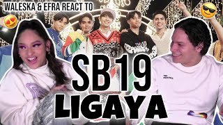 SB19 Ligaya Official Music Video  REACTION [upl. by Nnalorac332]