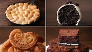 4 Easy 3Ingredient Desserts [upl. by Eytteb920]