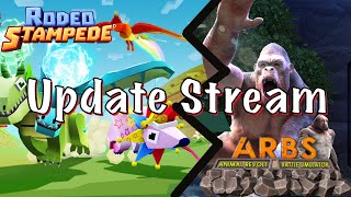 Animal Revolt Battle Simulator and Rodeo Stampede NEW UPDATES gifts livestream [upl. by Adaynek]