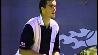 Sanguinetti vs Agassi US Open 1998 [upl. by Idolem187]