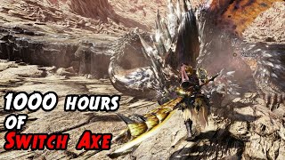 Displaying 1000h of Switch Axe on a Ruiner Nergigante [upl. by Gass]