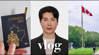 Vlog Ep02 캐나다 여권을 만들다 🇨🇦  여권사진  책추천  자라  세포라  토론토 워터프론트 구경 [upl. by Ronel]