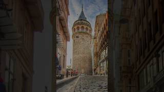 Galata Tower Istanbul Turkey shorts shortsvideo [upl. by Annayehc]