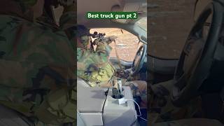 Best truck gun pt 2 guns rifle gun truck shooting sigsauer tactical military prepper shot [upl. by Areht]