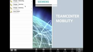 Teamcenter Mobility PLM Demonstration [upl. by Anohsal]