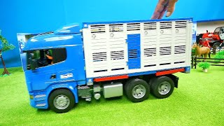 Traktor Transporter Bruder Lego Duplo [upl. by Vastha657]