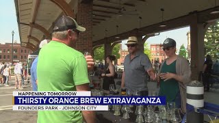 Thirsty Orange Beer Festival returns to Johnson City Saturday [upl. by Curran41]