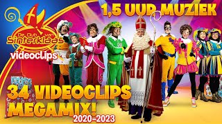 34 VIDEOCLIPS MEGAMIX COMPILATIE 🎶 20202023 • SINTERKLAASLIEDJES • De Club van Sinterklaas🎵 [upl. by Aelegna904]