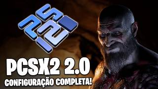 Como CONFIGURAR o EMULADOR DE PS2 PCSX2 20 NO PC  MELHOR EMULADOR DE PS2  PCSX2 20 bios [upl. by Marika]