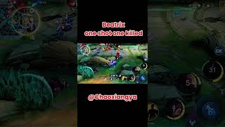 Beatrix one shot one killed 💀🔥 chaoxiangya mobilelegends mlbb beatrix beatrixgameplay [upl. by Loredo]