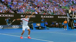 Roger Federer Forehand Backhand Serve SuperSlowMotion🎾Tennis1 [upl. by Yanat221]