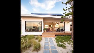 Tour This Modern American Beach House  Clean Design Coastal Views and Minimalist Elegance [upl. by Adrea]