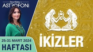 ikizler burcu haftalık burç yorumu 2531 Mart 2024 Astrolog Demet Baltacı astroloji burçlar haber [upl. by Sucul]