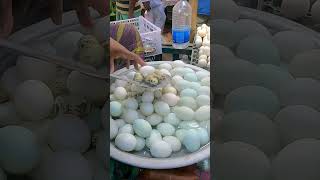 Boiled eggs 🥚🥚Healthy Street food in Bangladesh reels streetfood tranding food reelsfb reels [upl. by Maggy204]