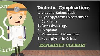 Diabetic Ketoacidosis and Hyperglycemic Hyperosmolar Crisis Advanced Comparison of DKA and HHS [upl. by Sillaw]