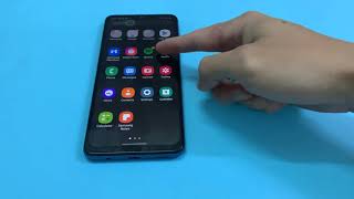 Samsung Galaxy A12 How to Enable  Disable Swipe Up to Open App Screen From Home Screen [upl. by Airlie]