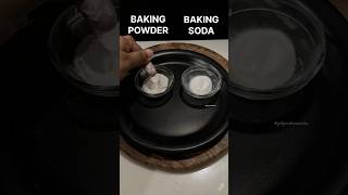 DIFFERENCE BETWEEN BAKING POWDER amp BAKING SODA  cupcakes  cakes  baking  hacks hacks baking [upl. by Fia]