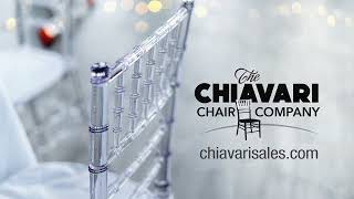 Introducing the Chiavari Chair Company [upl. by Rennoc109]