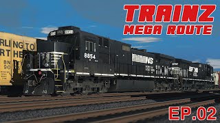 Trainz Mega Route Ep2 Defects Everywhere [upl. by Oek984]