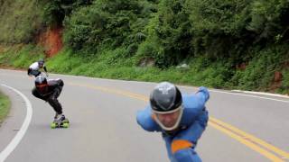 CWBombs  Down The Road Longboard  Downhill [upl. by Aniratak560]