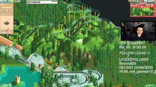 RollerCoaster Tycoon 2 A Bobsleigh Coaster Fail [upl. by Rosette]