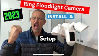 Ring Floodlight Cam Wired Plus Installation and Setup [upl. by Suzy]