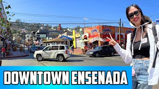 Downtown Ensenada Walking Tour  Exploring The Popular Port City In Mexico [upl. by Narcho647]