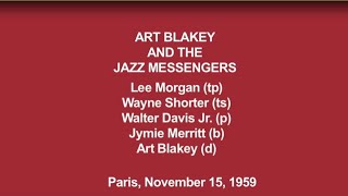 Art Blakey Paris 1959 [upl. by Jenne]