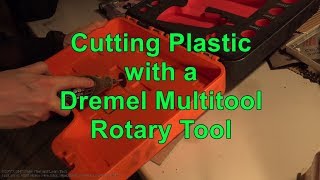 Cutting Plastic with a Dremel Multitool Rotary Tool [upl. by Somerset136]