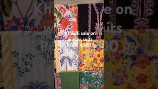 Khaadi winter sale khaadi shorts ytshorts youtubeshorts viralshorts fyp fypviralシ [upl. by Montfort859]