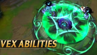 VEX ABILITIES Gameplay Spotlight  New Champion  League of Legends [upl. by Lerak]