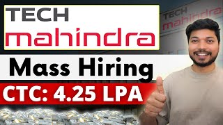 Tech Mahindra off Campus 2024  Tech Mahindra Mass Hiring  Job4freshers ajsinghrawat [upl. by Arob]